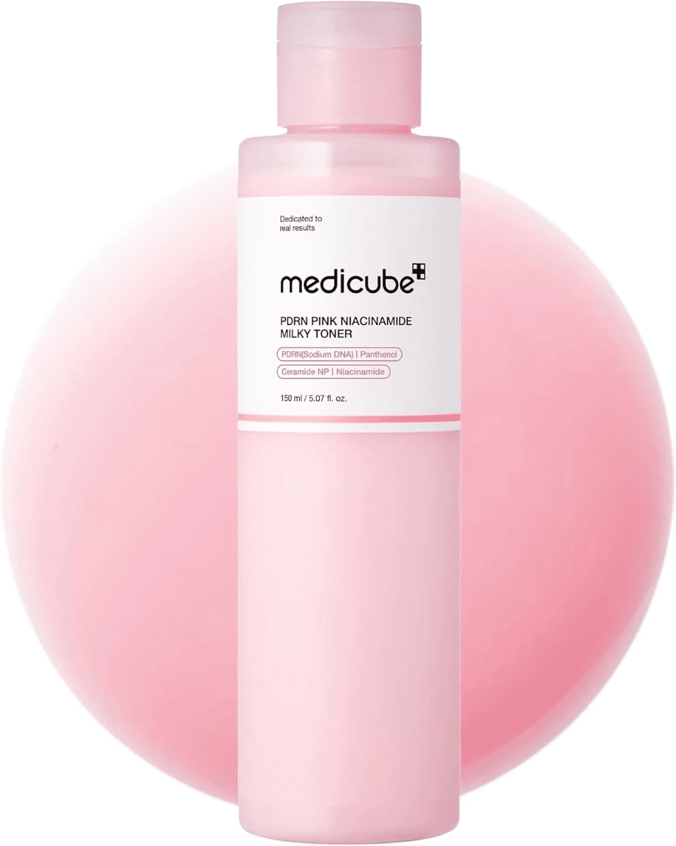 Medicube PDRN Pink Niacinamide Milky Toner — 150мл