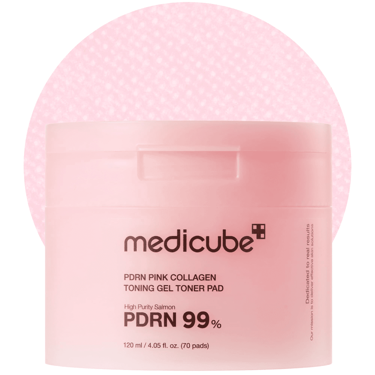 Medicube PDRN Pink Collagen Toning Gel Toner Pad — 120мл / 70 ширхэг