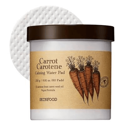Skinfood Carrot Carotene Calming Water Pad — 250г / 60 ширхэг